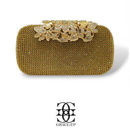 Grace Up Clutch 594 Full Gold
