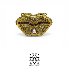 Grace Up Clutch Kundan/Turkish 54 Mini
