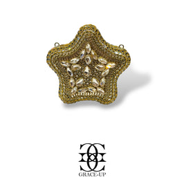 Grace Up Mini Star Clutch Kundan 06