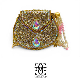 Grace Up Clutch Kundan/Turkish 121 Mini