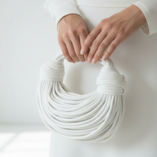 Grace Up IMP Round Strips Bag White