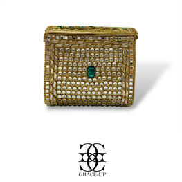 Grace Up Clutch Kundan/Turkish 80 Mini