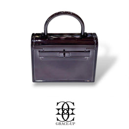 Grace Up Mini Acrylic Gray Bag 5