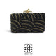 Grace Up Clutch 613 Black