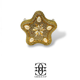 Grace Up Mini Star Clutch Kundan 05