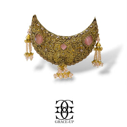 Grace Up Royal Moon Clutch Pink