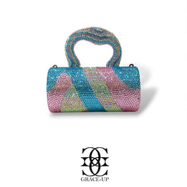 Grace Up Mini Full Rhinestones Roll Ferozi