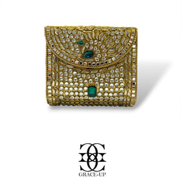 Grace Up Clutch Kundan/Turkish 80 Mini