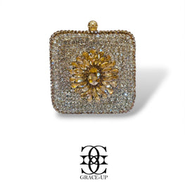 Grace Up Clutch 592 Golden