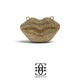 Grace Up Rhinestones Lips Clutch Gold