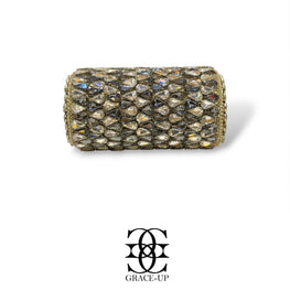 Grace Up Clutch Kundan/Turkish Roll 136