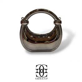 Grace Up Mini Acrylic Gray Bag 3