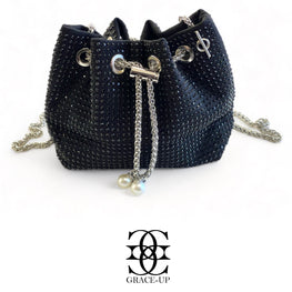 Grace Up Soft Bag Full Black