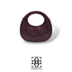 Grace Up Mini Rhinestones Bag 2 Dark Purple