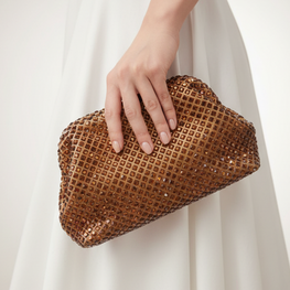 Grace Up Clutch IMP 54 Brown