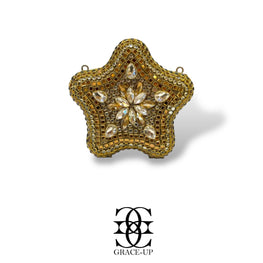 Grace Up Mini Star Clutch Kundan 10