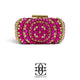 Grace Up Clutch 609 Hot Pink