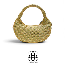 Grace Up IMP Rhinestones Bag Golden