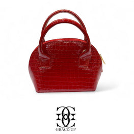 Grace Up Bag 10 Maroon