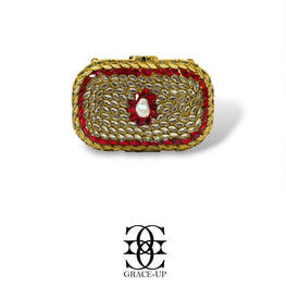Grace Up Clutch Kundan/Turkish 68 Mini