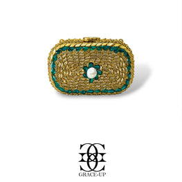 Grace Up Clutch Kundan/Turkish 72 Mini