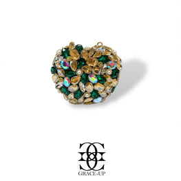 Grace Up Mini Apple 2 Green Clutch