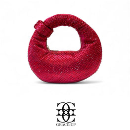 Grace Up IMP Round Bag Maroon