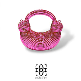 Grace Up Mini Acrylic Pink Bag 4