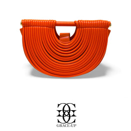 Grace Up IMP D Shaped Bag Orange