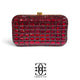 Grace Up Clutch 606 Maroon