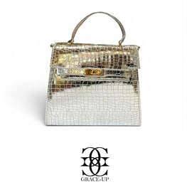 Grace Up Bag 41 Silver