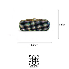 Lipstick 💄 SIZE Clutch Black Multi