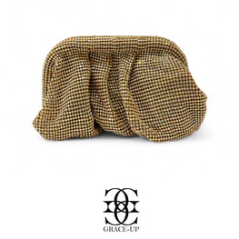 Grace Up Fall Clutch Gold Multi
