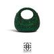 Grace Up Mini Rhinestones Bag 3 Green