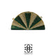Grace Up Mini Full Rhinestones D Green/Gold