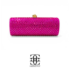 Grace Up Clutch IMP 67 Hot Pink