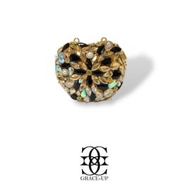 Grace Up Mini Apple 2 Black Clutch