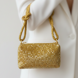 Grace Up IMP Box Bag Gold/Silver Mix