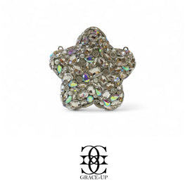 Grace Up Mini Star 3 Clutch Silver