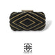 Grace Up Clutch 612 Black