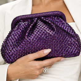 Grace Up Clutch IMP 73 Purple