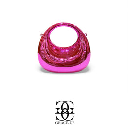 Grace Up Mini Acrylic Pink Bag