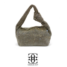 Grace Up IMP Knot Bag Silver