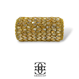 Grace Up Clutch Kundan/Turkish Roll 132