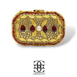 Grace Up Clutch Kundan/Turkish 105 Mini