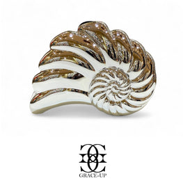 Grace Up Shell 2 Clutch Silver