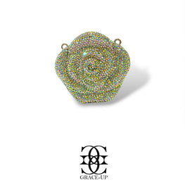 Grace Up Mini Full Rhinestones Rose Multi
