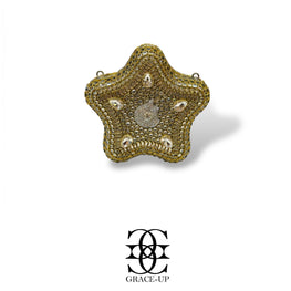 Grace Up Mini Star Clutch Kundan 02