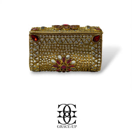 Grace Up Clutch Kundan/Turkish 81 Mini