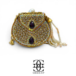 Grace Up Clutch Kundan/Turkish 118 Mini